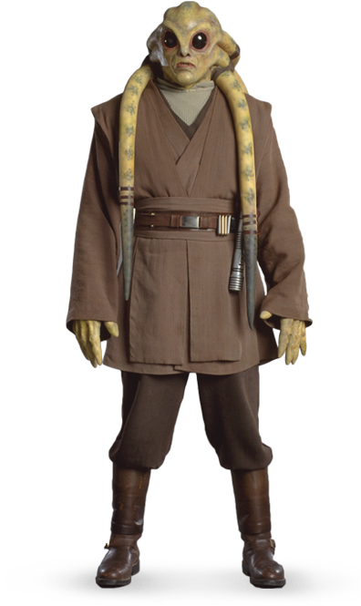 He Went On A Mission To Capture Grievous In His Fortress, - Kit Fisto (396x665), Png Download