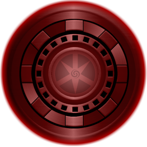 Iron Man Chest Png - Iron Man (484x484), Png Download