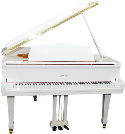 Ritmuller Grand Sm Gallery - White Ritmuller (500x500), Png Download