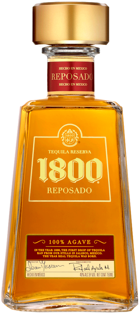 1800 Reposado Tequila - 1800 Reposado Tequila - 1.75 L Bottle (458x1024), Png Download