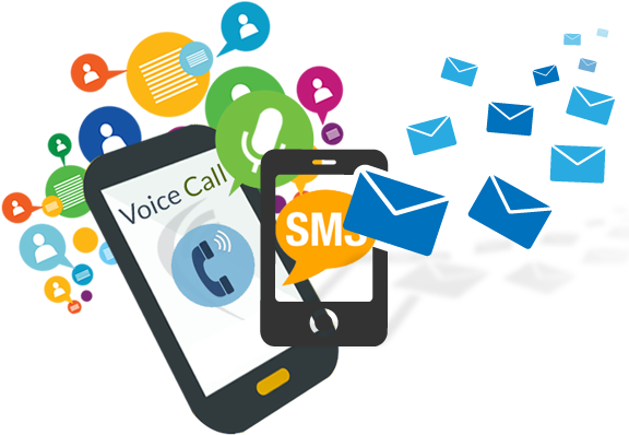 Sms Services (600x406), Png Download