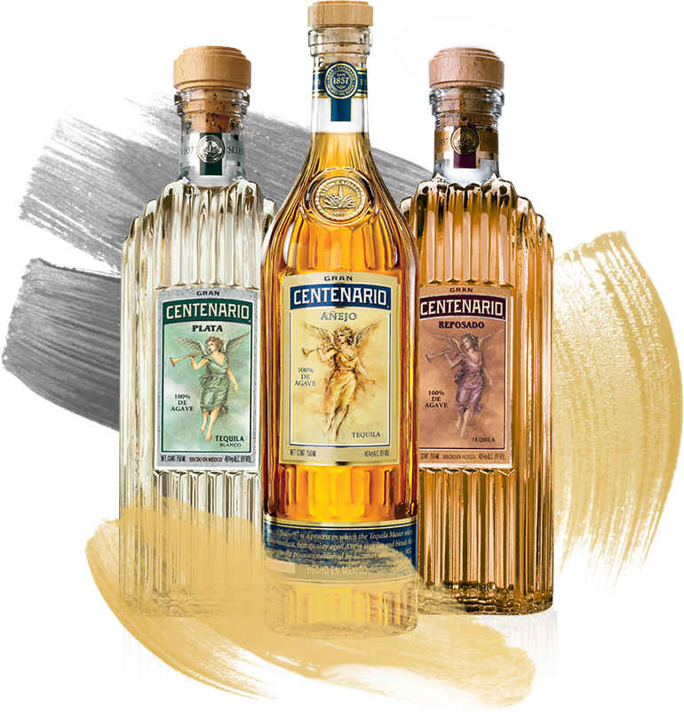 Gran Centenario Tequila Añejo - 750 Ml Bottle (770x804), Png Download