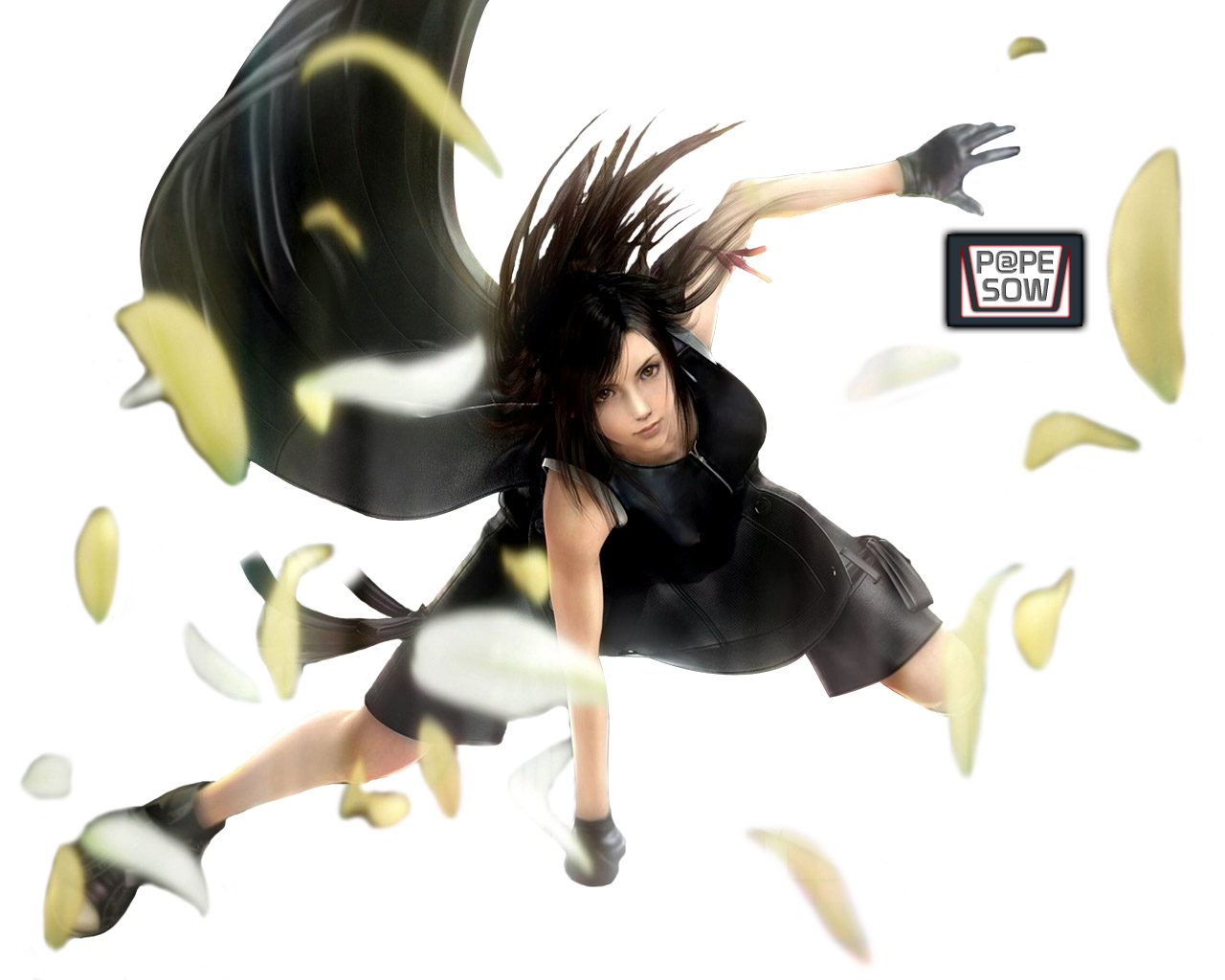 \\ Final Fantasy × [الارشيف] - Final Fantasy Tcg - Deck Protector - Ffvii Advent Children (1280x1024), Png Download