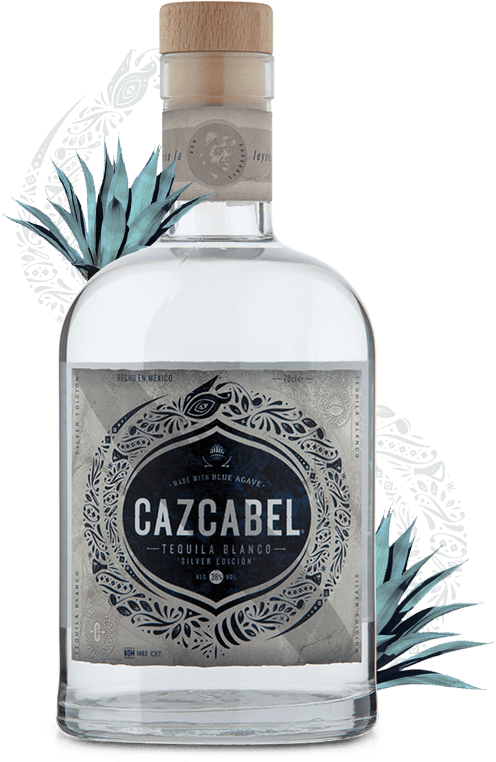Cazcabel Tequila Blanco Bottle - Cazcabel Coffee Coffee Liqueur (583x797), Png Download