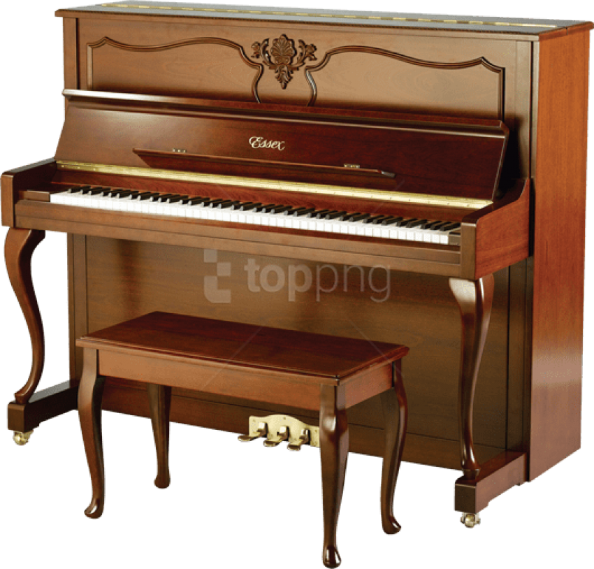 Grand Piano Transparent Background (530x507), Png Download