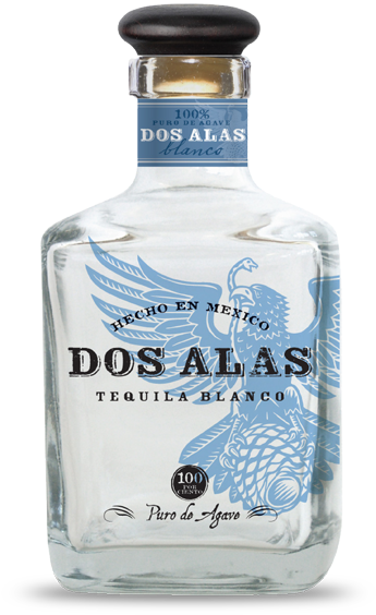 Now Available In A Single Bottle - Dos Alas Tequila Blanco (603x600), Png Download