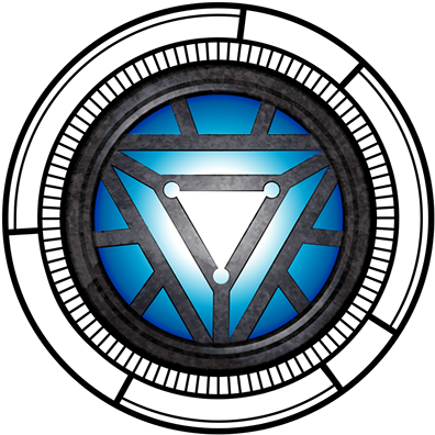 Arc Reactor Design - T-shirt (404x404), Png Download