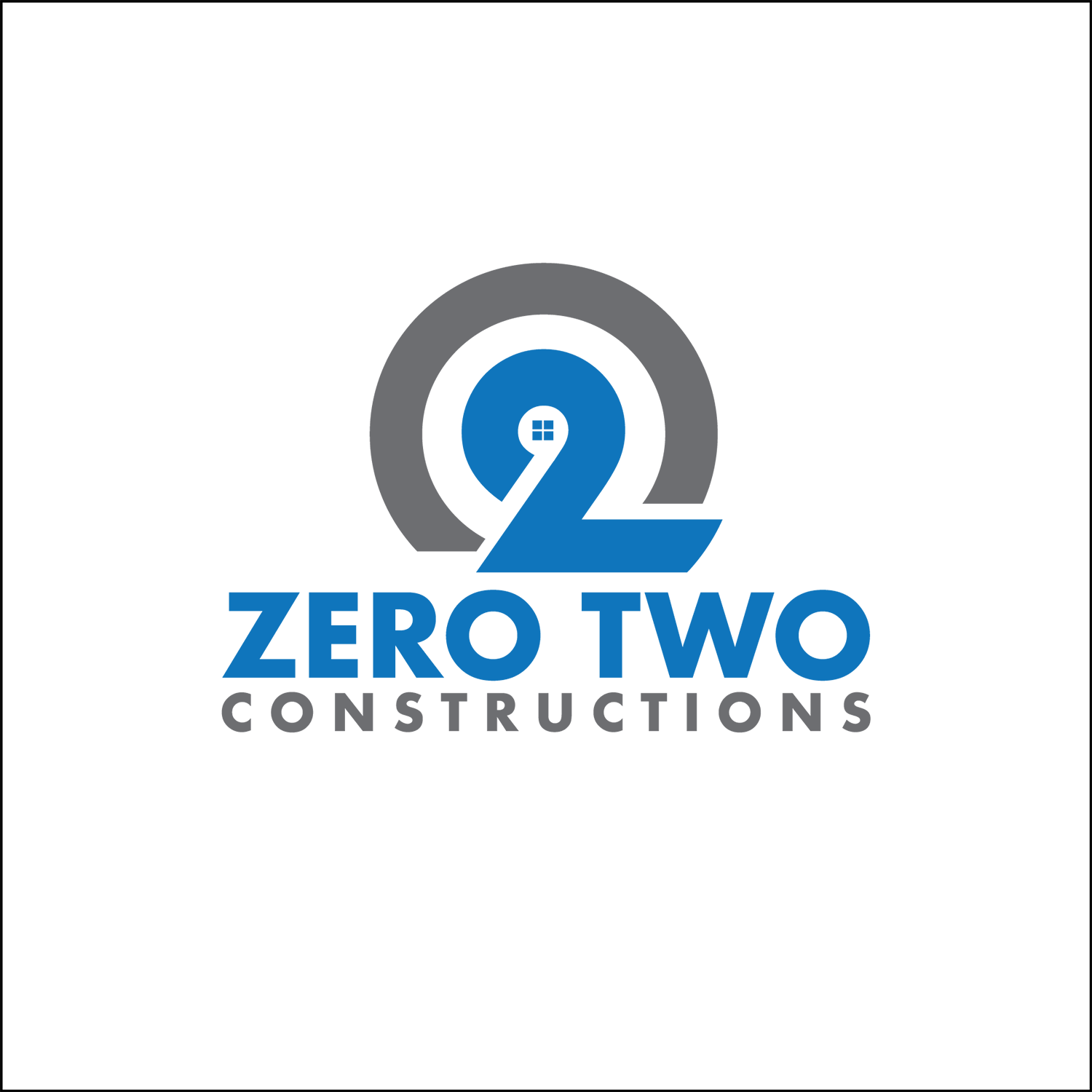 Construction Logo Design For Zero Two Constructions - Hbp Logo (1500x1500), Png Download