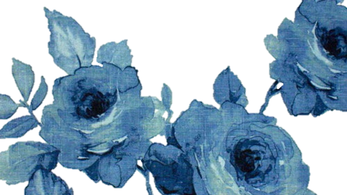 Report Abuse - Blue Watercolor Flowers Background (500x281), Png Download