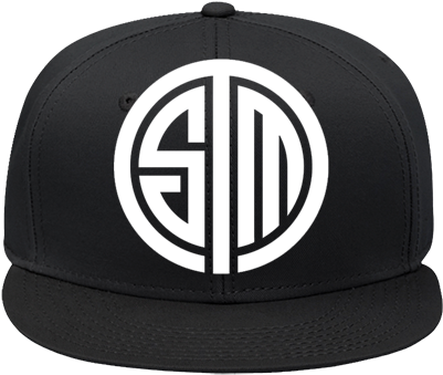 Snap Back Flat Bill Hat - Team Solomid (450x450), Png Download