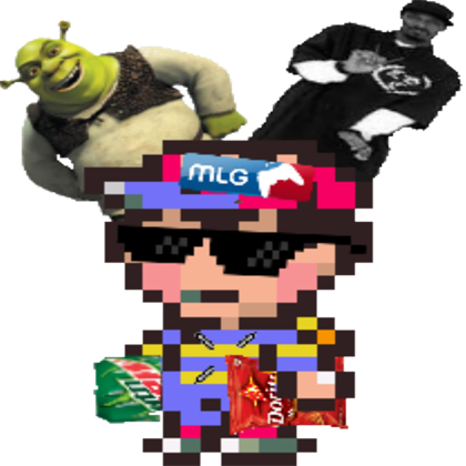 Mlg Nfg - Shrek 4 (420x420), Png Download