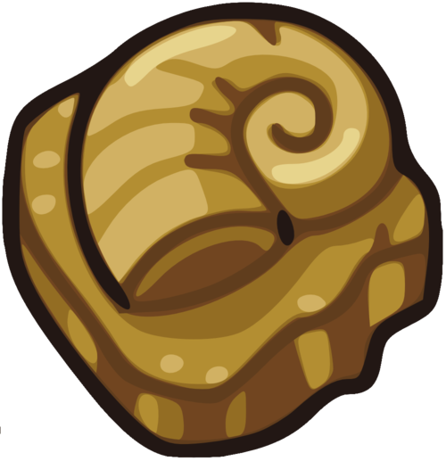 Helix Fossil (500x517), Png Download