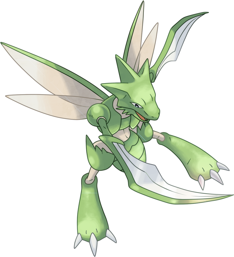 Scyther - Pokemon Scyther (800x876), Png Download