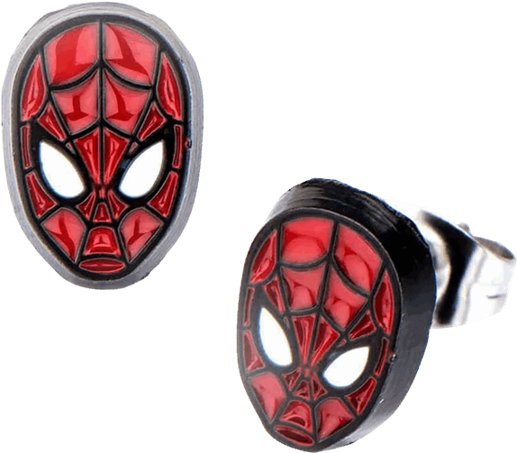 Officially Licensed Marvel Spider-man Mask Stainless (600x600), Png Download