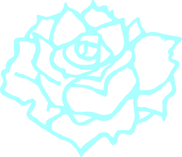 Blue Flower Png (600x517), Png Download