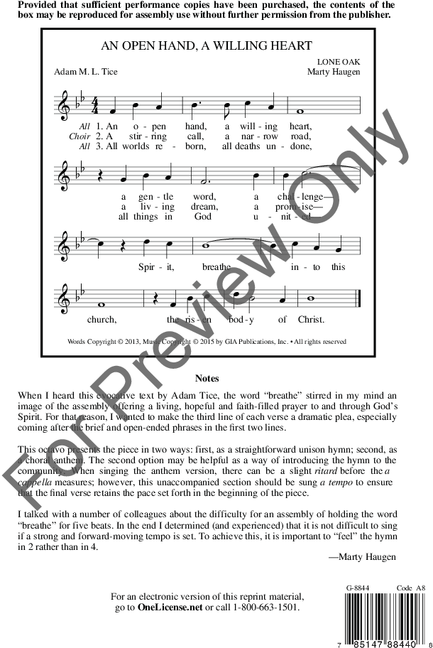 An Open Hand A Willing Heart Thumbnail - Document (684x1008), Png Download