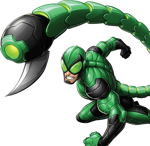 Scorpion - Marvel's Spider Man Scorpion (600x600), Png Download