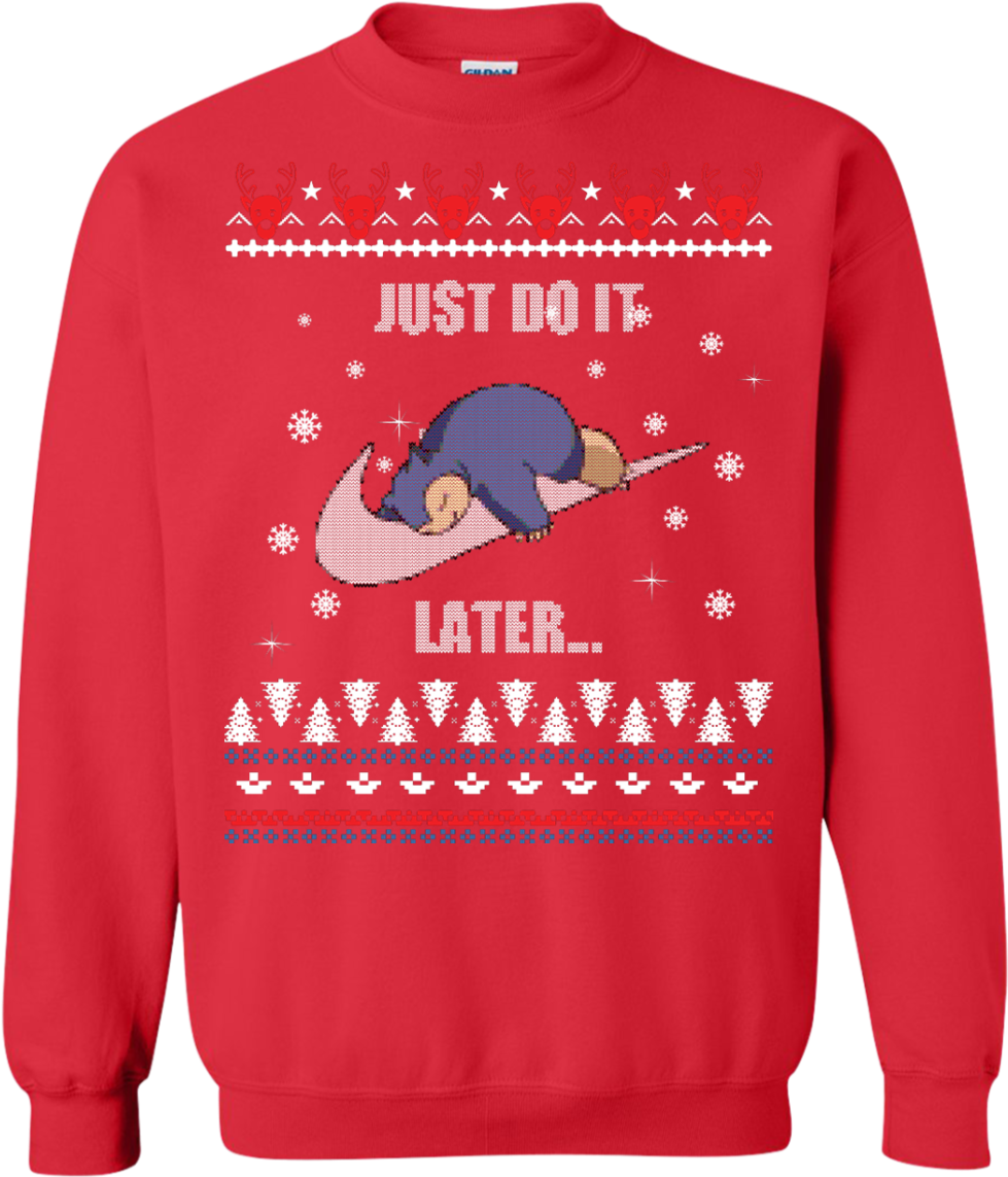 furry christmas sweater