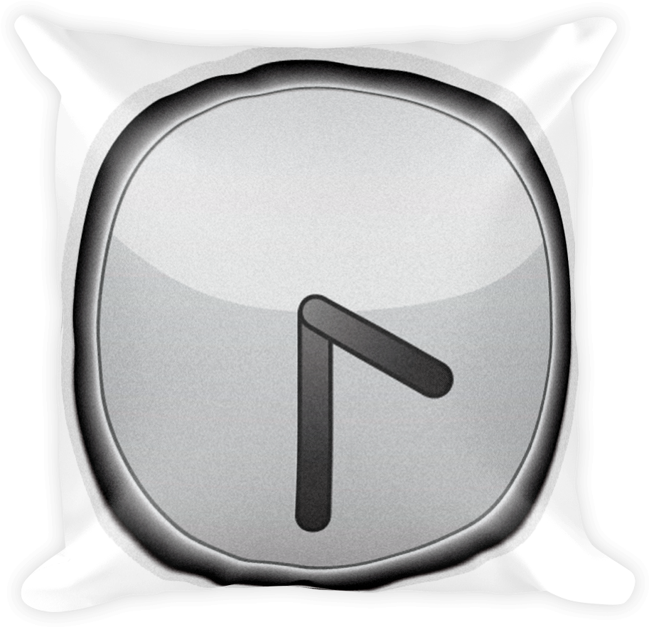 Clock Face Four Thirty-just Emoji - Sign (1000x1000), Png Download
