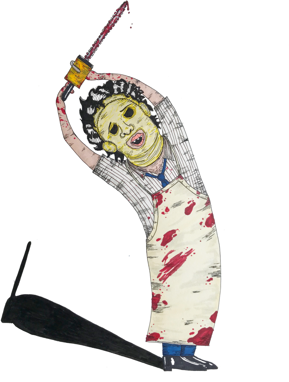 Leatherface Fixed (1000x1333), Png Download