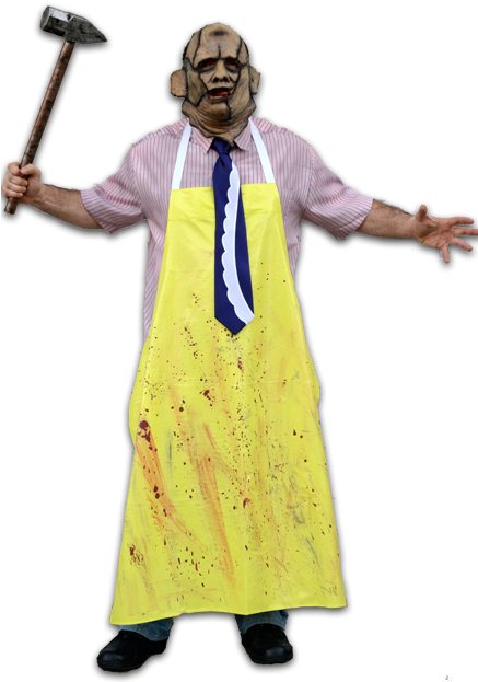 The Texas Chainsaw Massacre - Leatherface Costume (436x639), Png Download