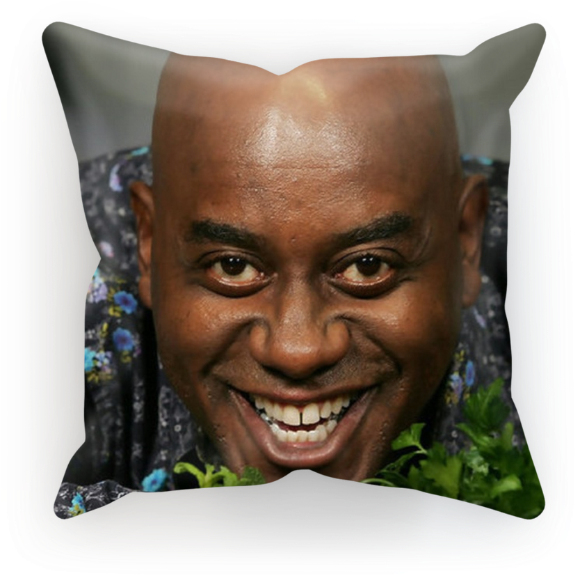 Ainsley Harriott ﻿sublimation Cushion Cover - Ainsley Harriot (900x900), Png Download