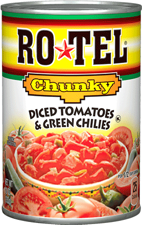 Ro*tel (rotel) Original Diced Tomatoes And Green Chilies (500x500), Png Download