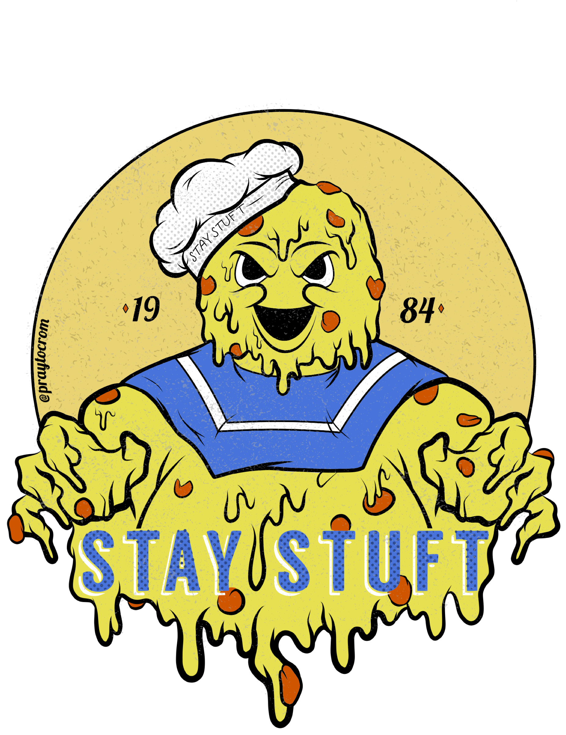 Image Of Stay Stuft Tee - Cartoon (2732x2732), Png Download