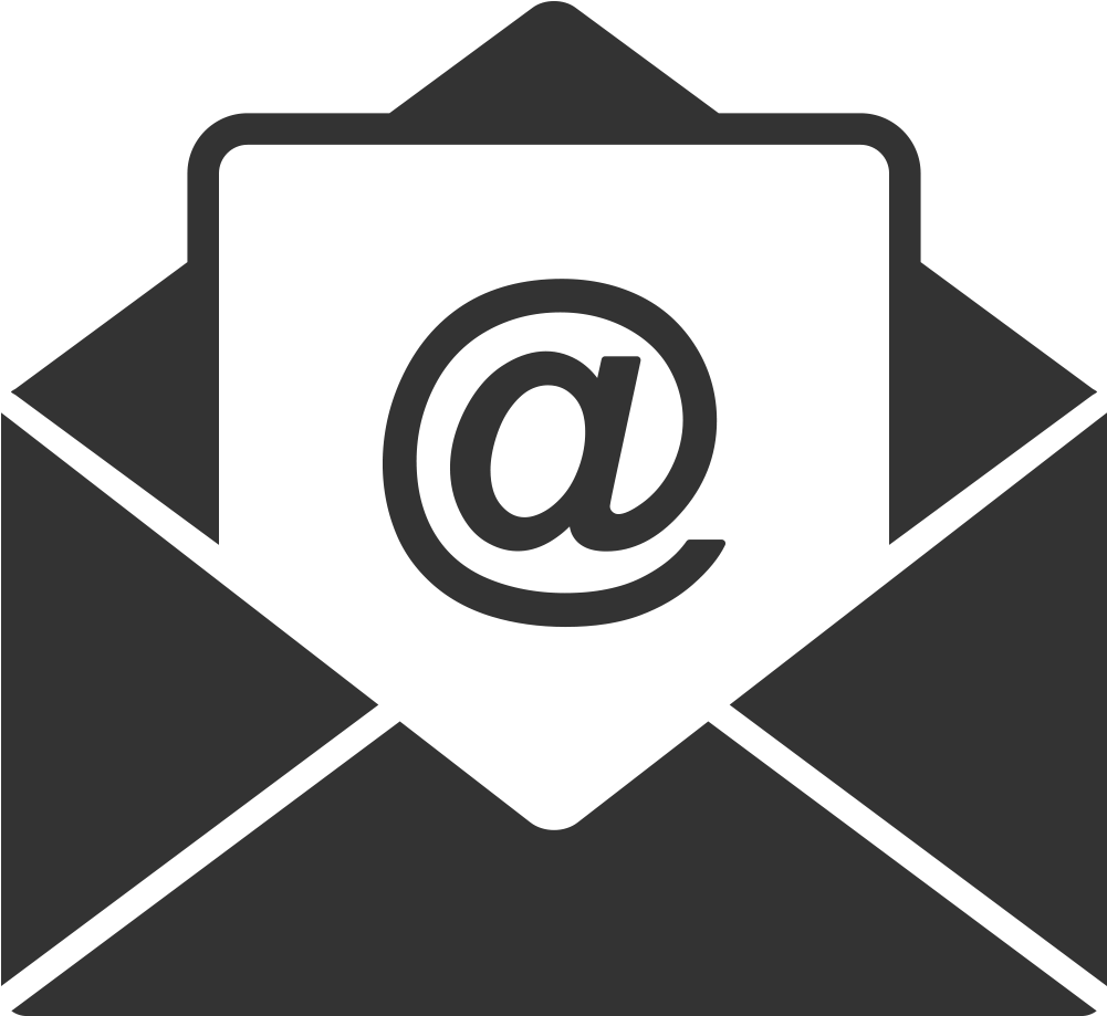 Mail Logo Png White (1024x1024), Png Download