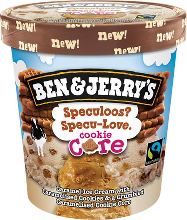 Sainsbury's - Ben & Jerry's Speculoos Specu Love (615x724), Png Download