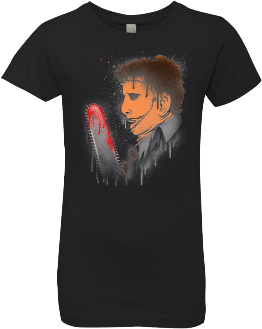 Leatherface Girls Premium T-shirt - Shirt (1155x1155), Png Download