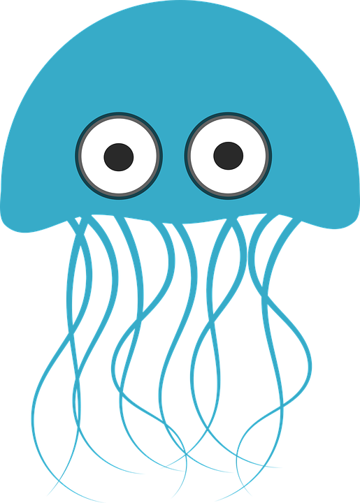 Related Wallpapers - Cartoon Pictures Of A Jellyfish (515x720), Png Download
