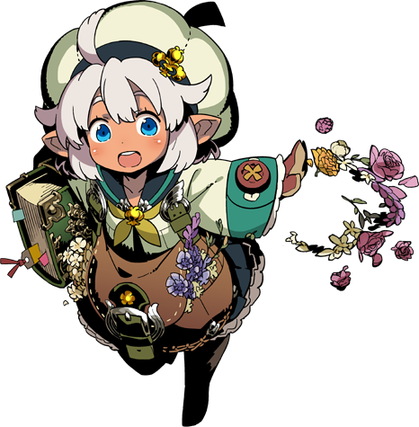 ハーバリスト｜character丨世界樹の迷宮v 長き神話の果て - 公式 - Etrian Odyssey 5 Herbalist (466x475), Png Download