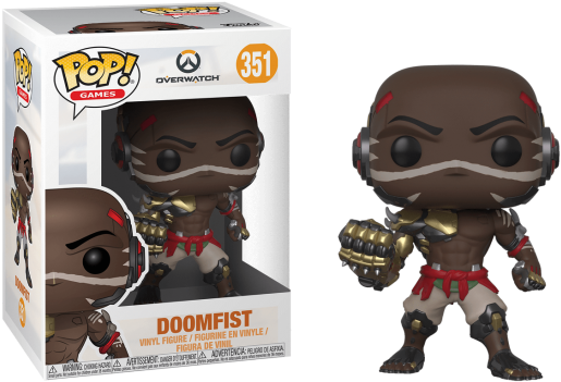Vinyl Doomfist - Doomfist Overwatch Pop (550x550), Png Download