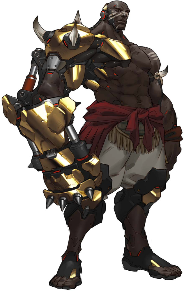 Https - //rei - Animecharactersdatabase - Com/uploads/chars/39134- - Doomfist Ready Player One (632x1000), Png Download