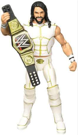 Chris Depetrillo, Figures Toy Company Rollins - Mattel (ma) Wwe Elite Collection Seth Rollins Figure (282x457), Png Download