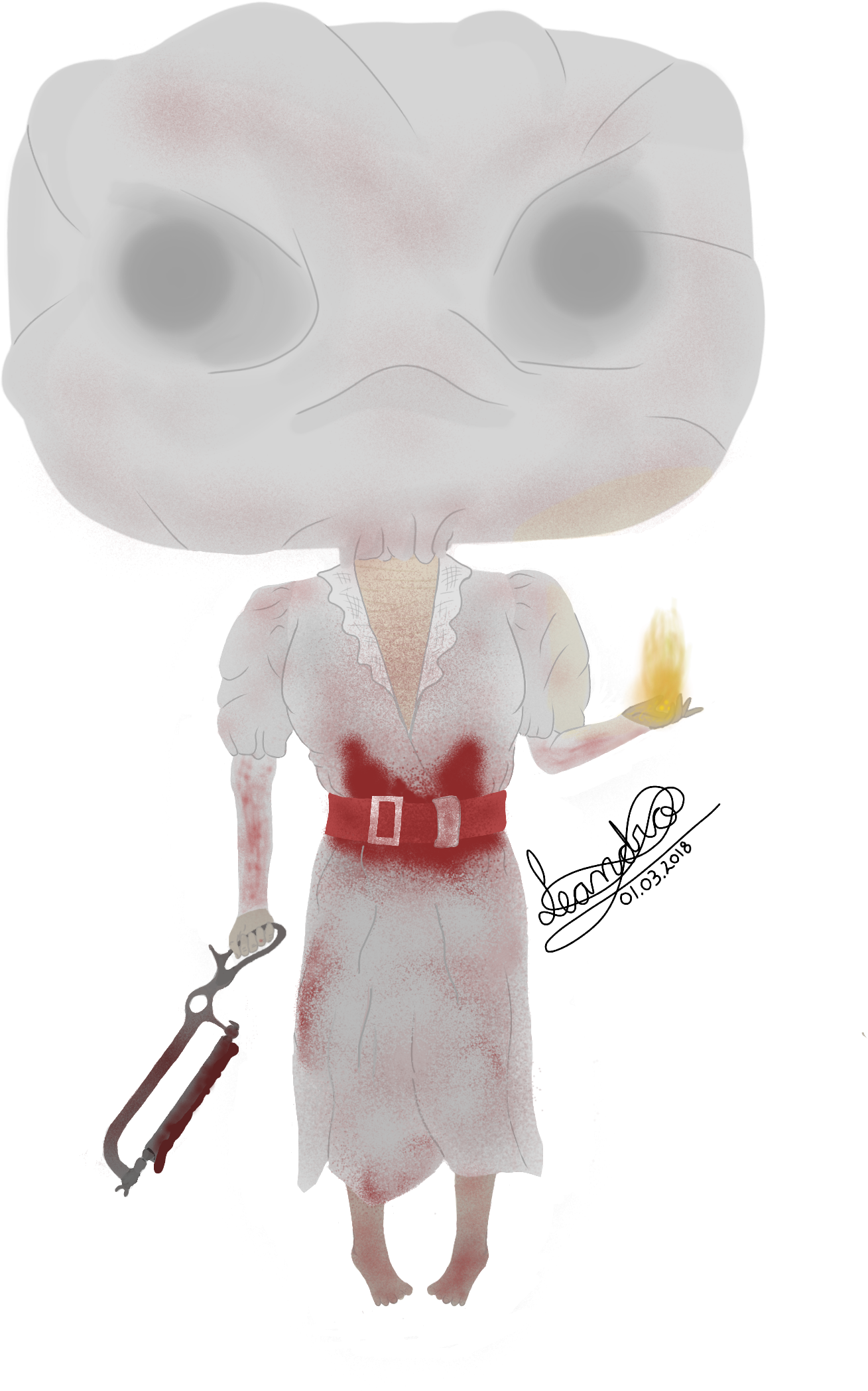 Https - //us - V-cdn - - Dead By Daylight Funko Pop (1500x2626), Png Download