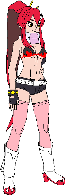 Yoko Littner - Yoko Littner Side (540x717), Png Download