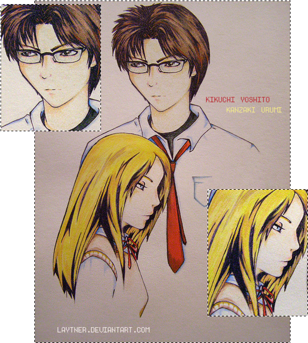 Kikuchi Yoshito & Kanzaki Urumi Great Teacher Onizuka, - Great Teacher Onizuka (620x688), Png Download