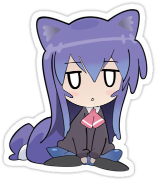 By Google Search Animal Ears, Anime Chibi - Acchi Kocchi Tsumiki Chibi (375x360), Png Download