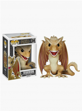Funko Pop Game Of Thrones Viserion - Viserion Funko Pop (370x370), Png Download