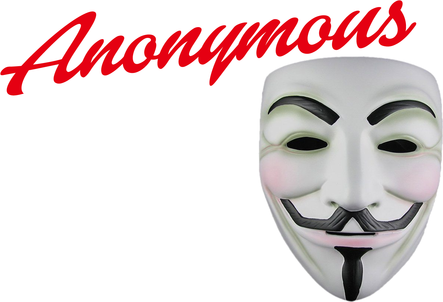 V For Vendetta Mask Png (1621x1200), Png Download