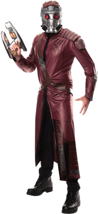 Adult Deluxe Star-lord Costume (415x415), Png Download