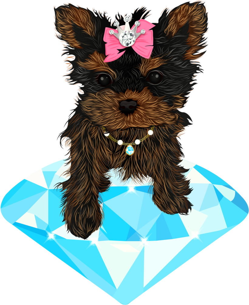 Diamonds Diamonds & Doggies Offers Many Levels Of Fine - Dog (1024x1024), Png Download