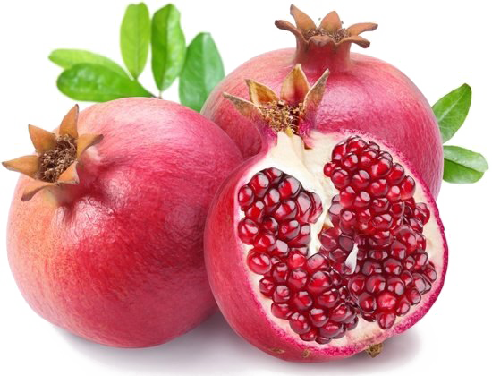 Pomegranate Png Pic - Buah Delima (550x420), Png Download