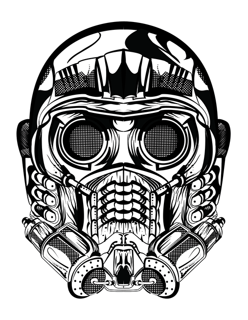 Drawing Clipart Star-lord Drawing - Guardian Of The Galaxy Logo Vector (600x669), Png Download