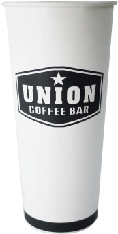 Custom Printed Coffee Cups 500pcs/cs - Coffee Cup (450x450), Png Download