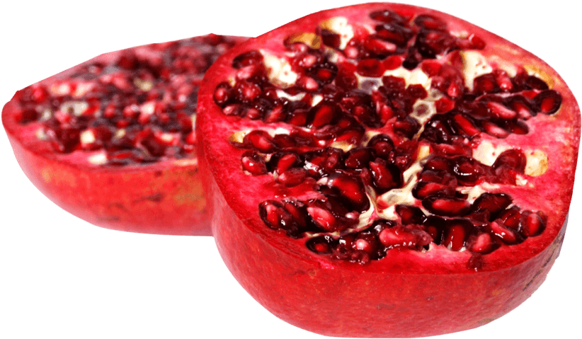Free Png Sliced Pomegranate Png Images Transparent - Sliced Pomegranate (850x526), Png Download