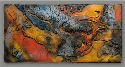 These Glass Pieces Are Sculptural And Are Made By Creating - Modern Art (400x400), Png Download