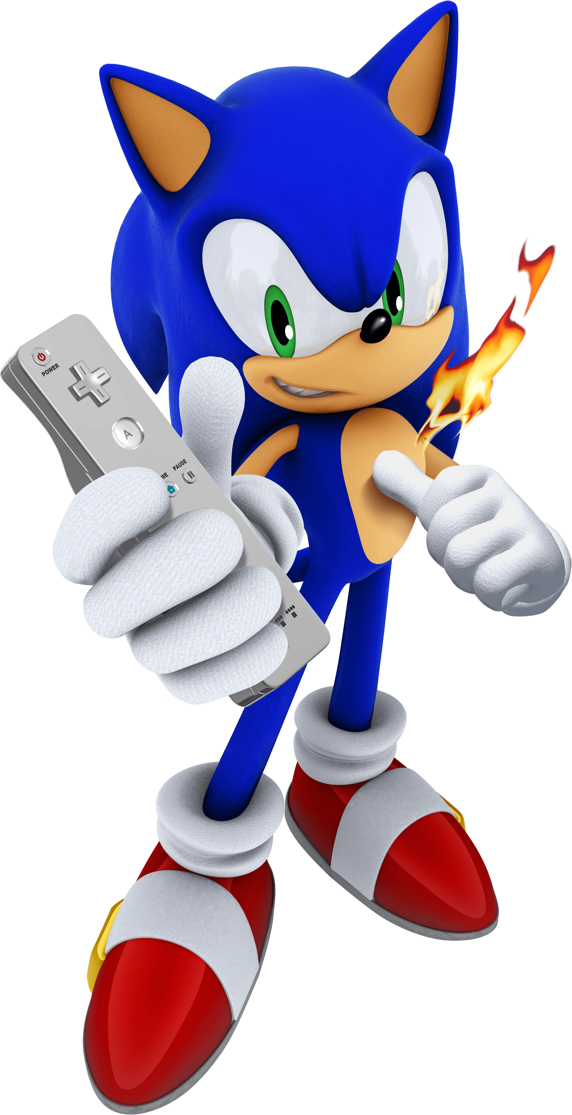 Final Word - Sonic And The Secret Rings Sonic Png (1856x3619), Png Download